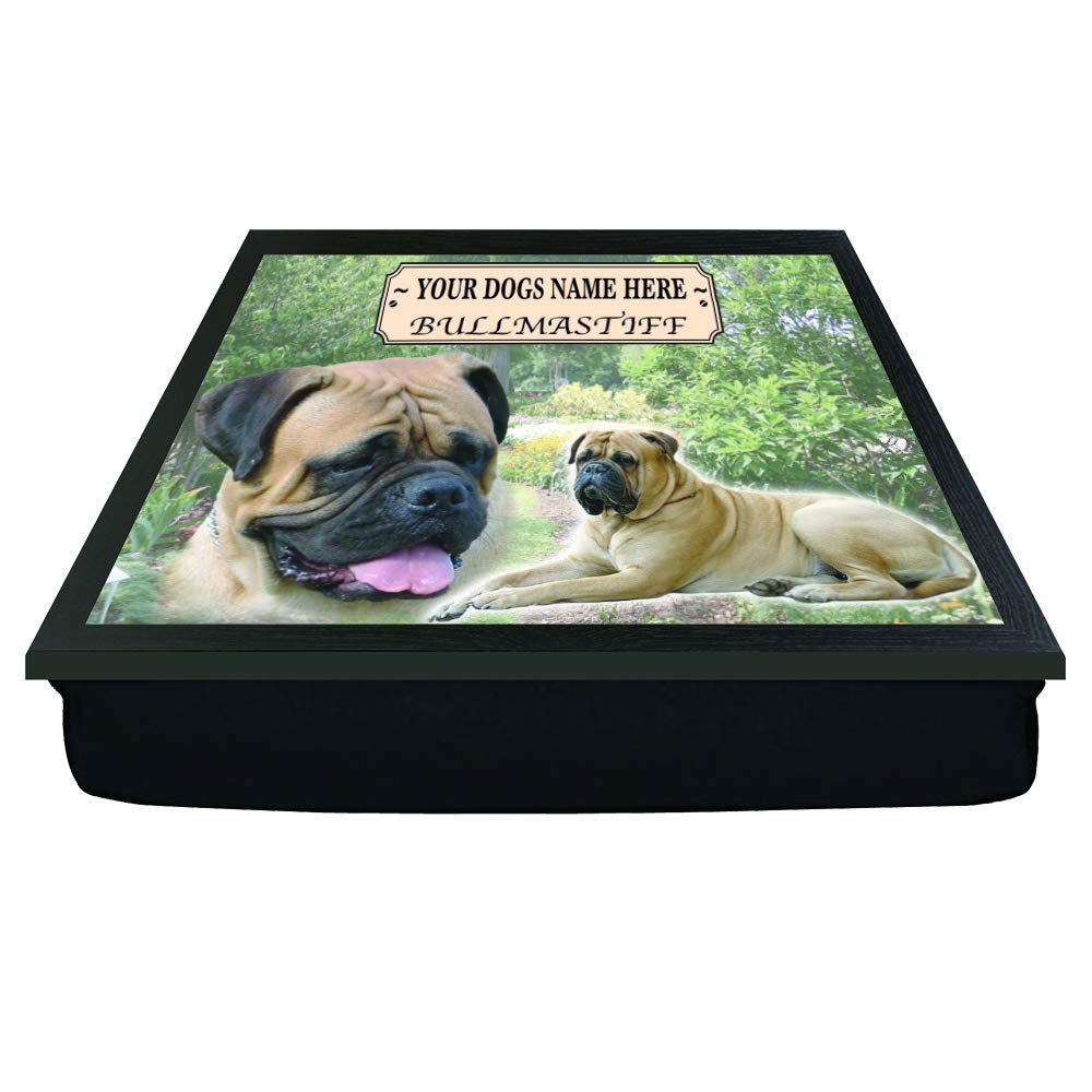 Bullmastiff Personalised Dog Breed Gift Lap Tray