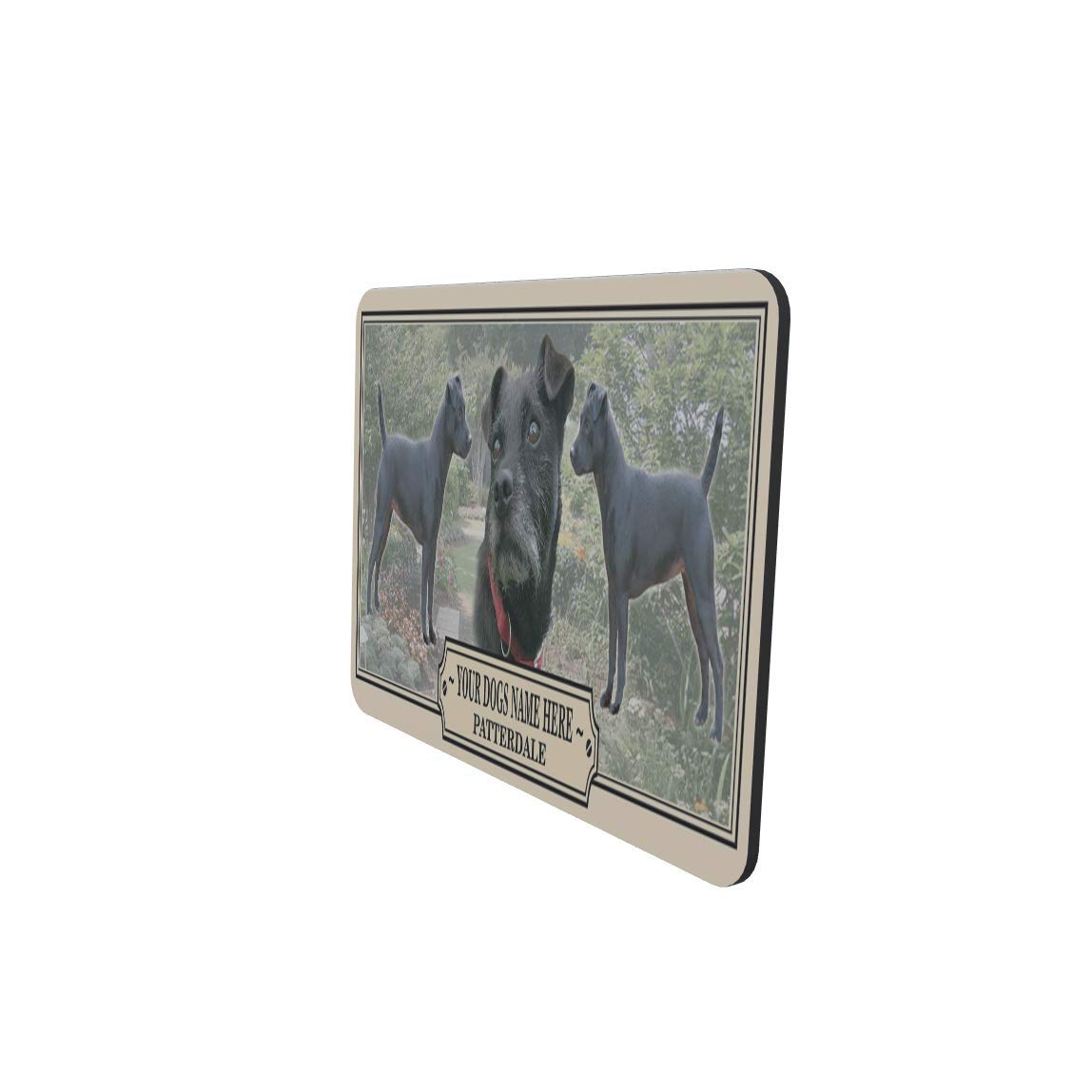 Patterdale Terrier Personalised Dog Breed Mouse Mat Gift