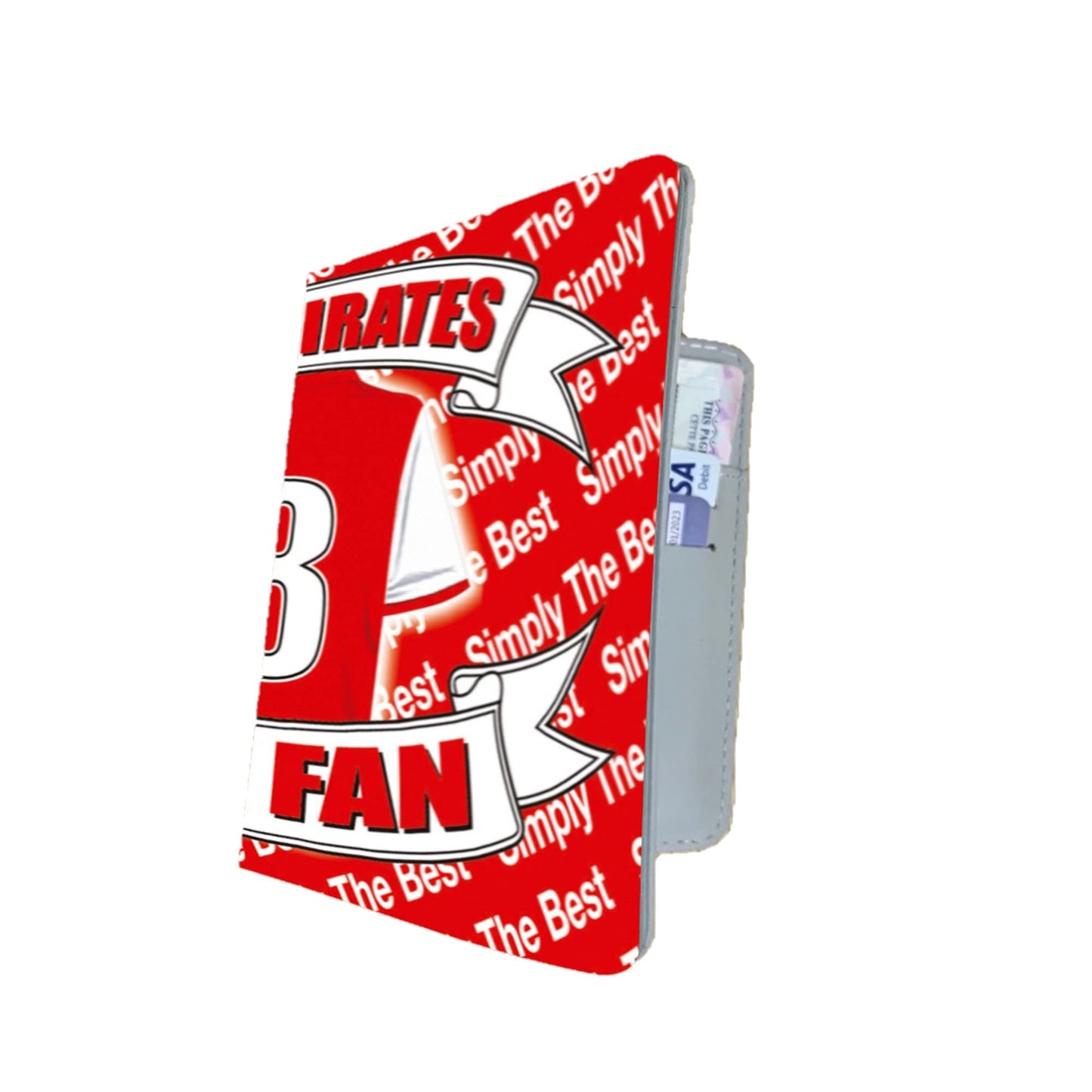 The Gooners Football Team Shirt Travel Passport Holder Case Gift Present