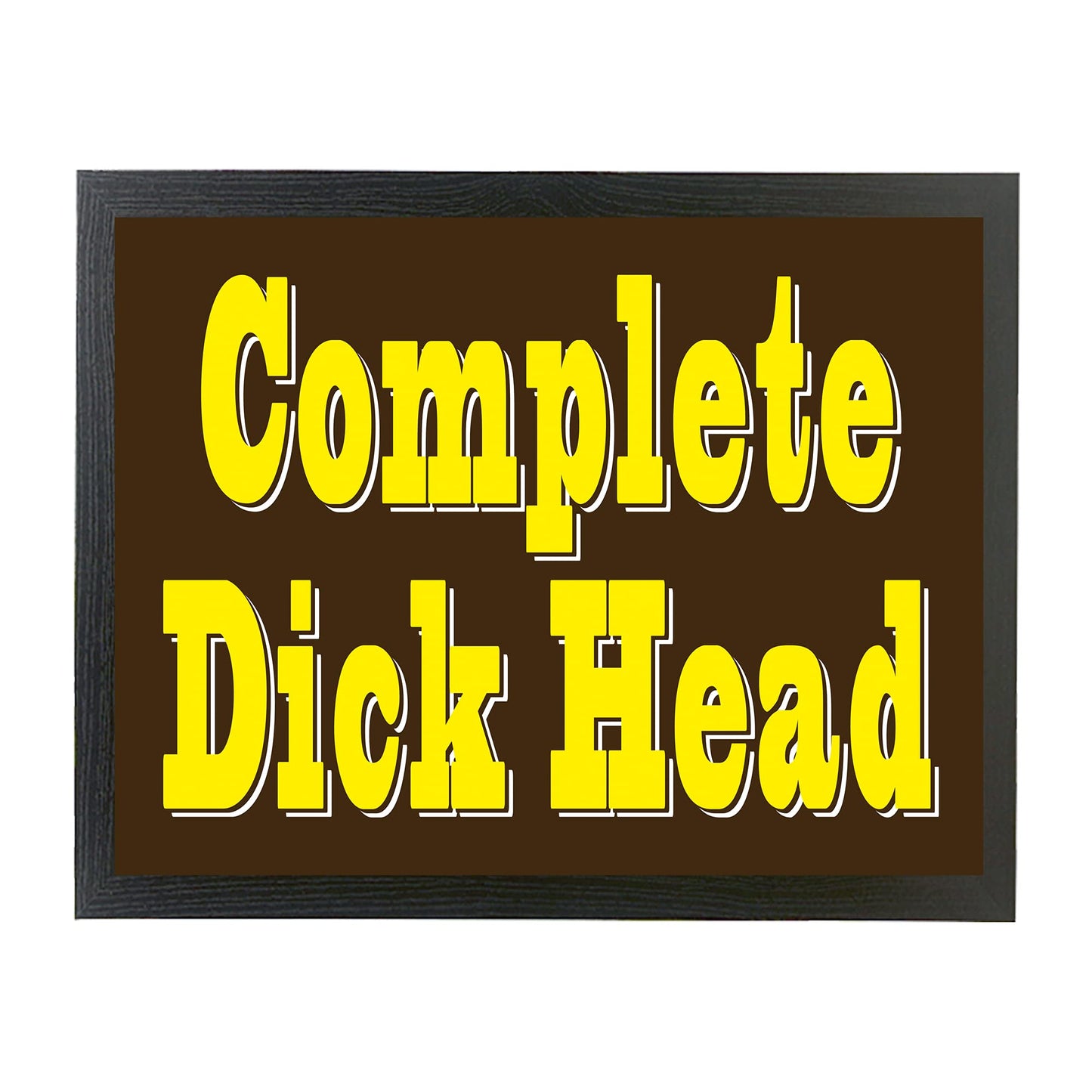 Complete Dick Head Lap Tray Gift