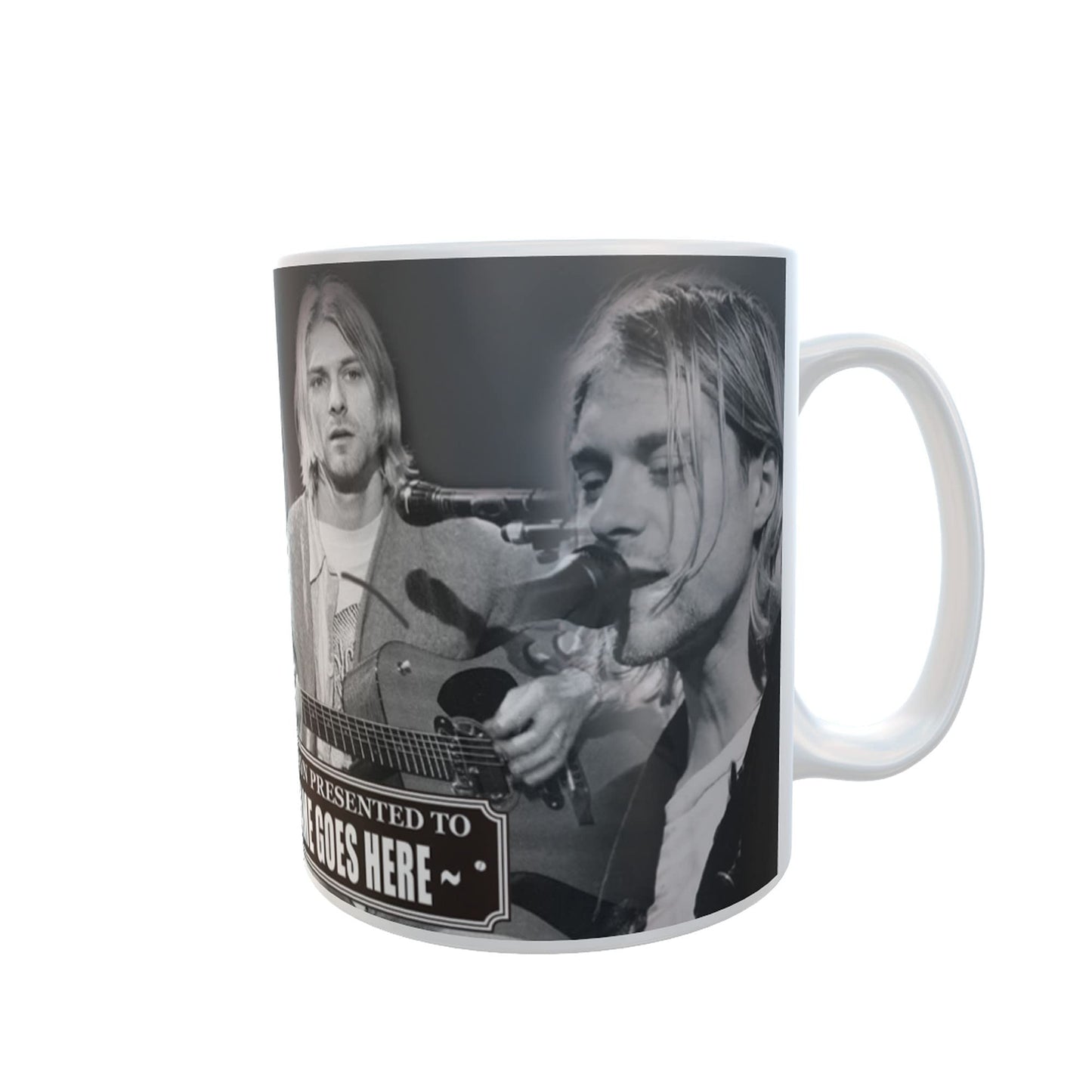 Kurt Cobain Personalised icon Mug Gift