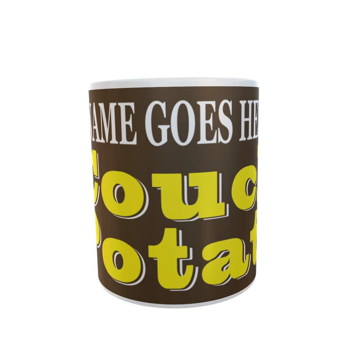 Couch Potato Personalised Ceramic Gift Mug