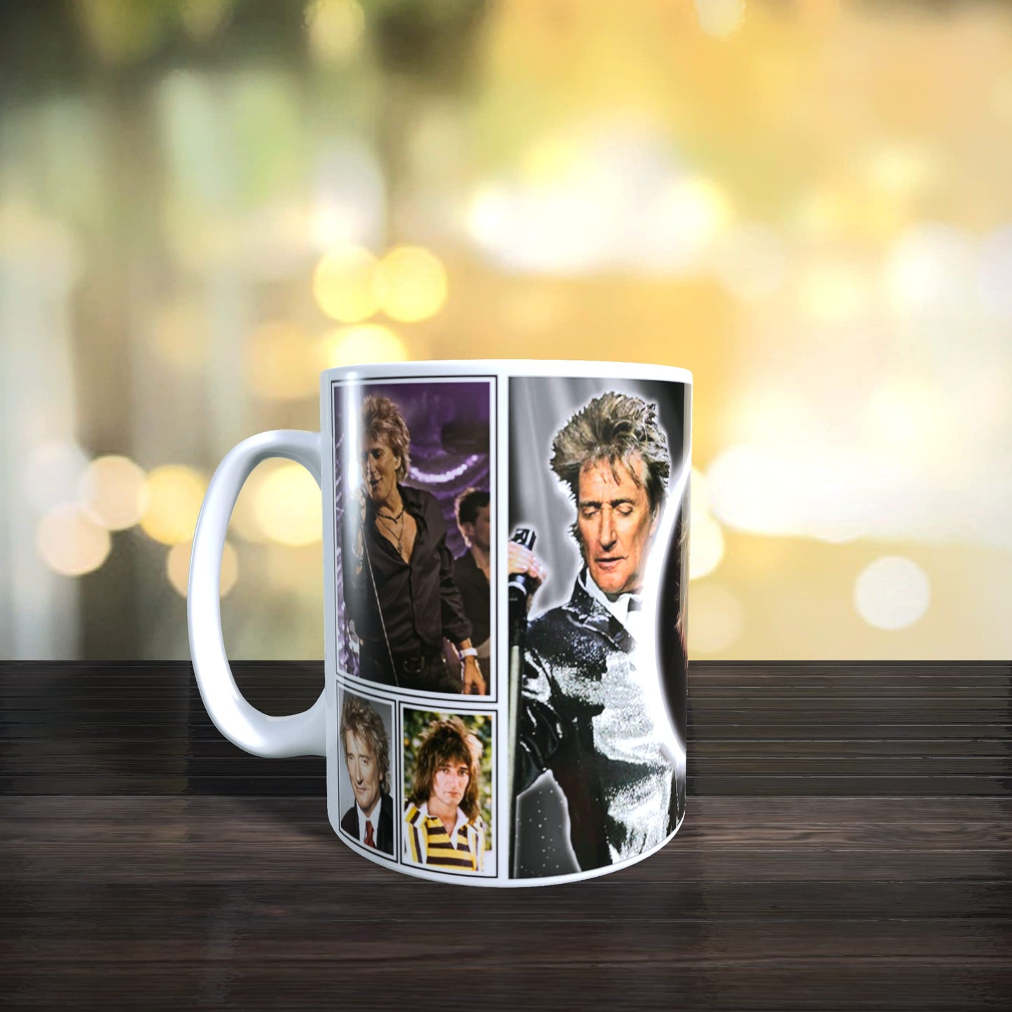Rod Stewart Icon Gift Mug with Sweets