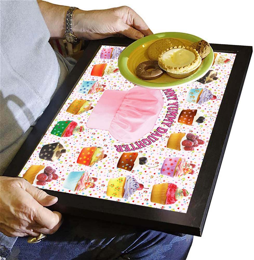 Scrummy Yummy Daughter Cup Cake Lap Tray