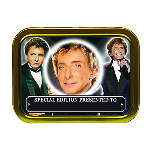 Manilow Personalised Icon Gift Tobacco Tin & Products