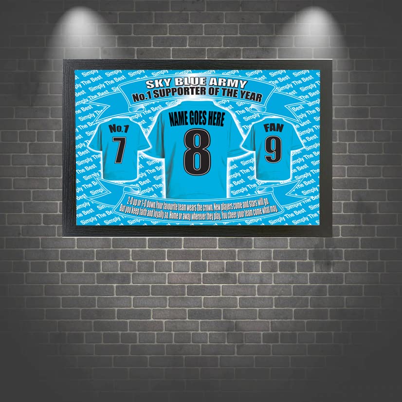 Coventry Football Shirt Personalised Picture Gift