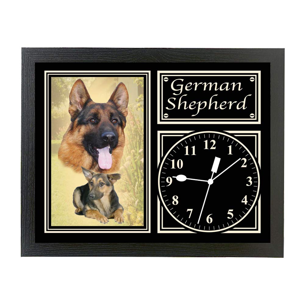 German Shepherd Dog Breed Gift Clock