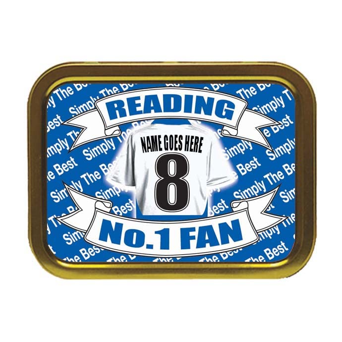 Reading Football Shirt Personalised Tobacco Storage Tin & Products