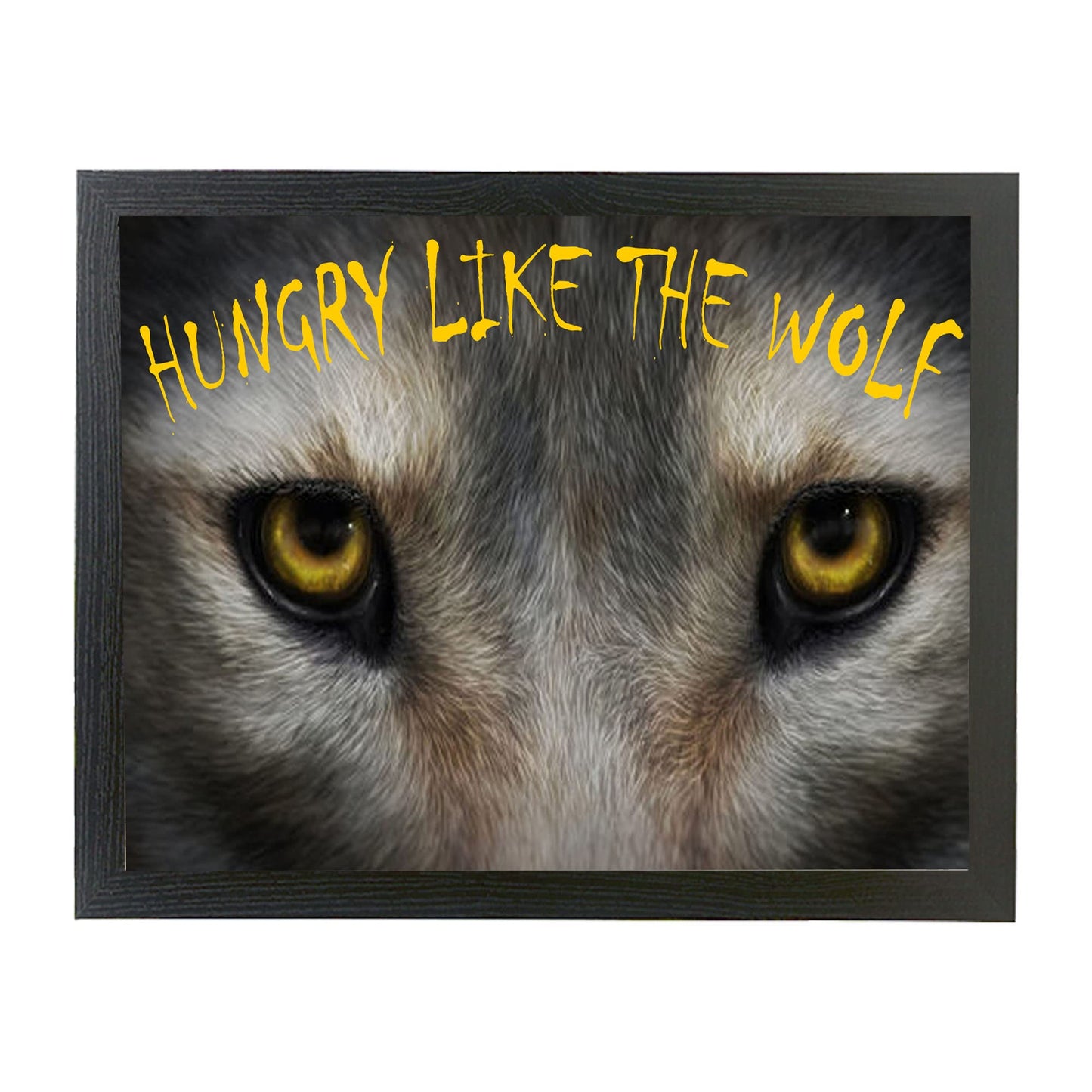 Hungry Like the Wolf Soft Cushion Lap Tray Gift