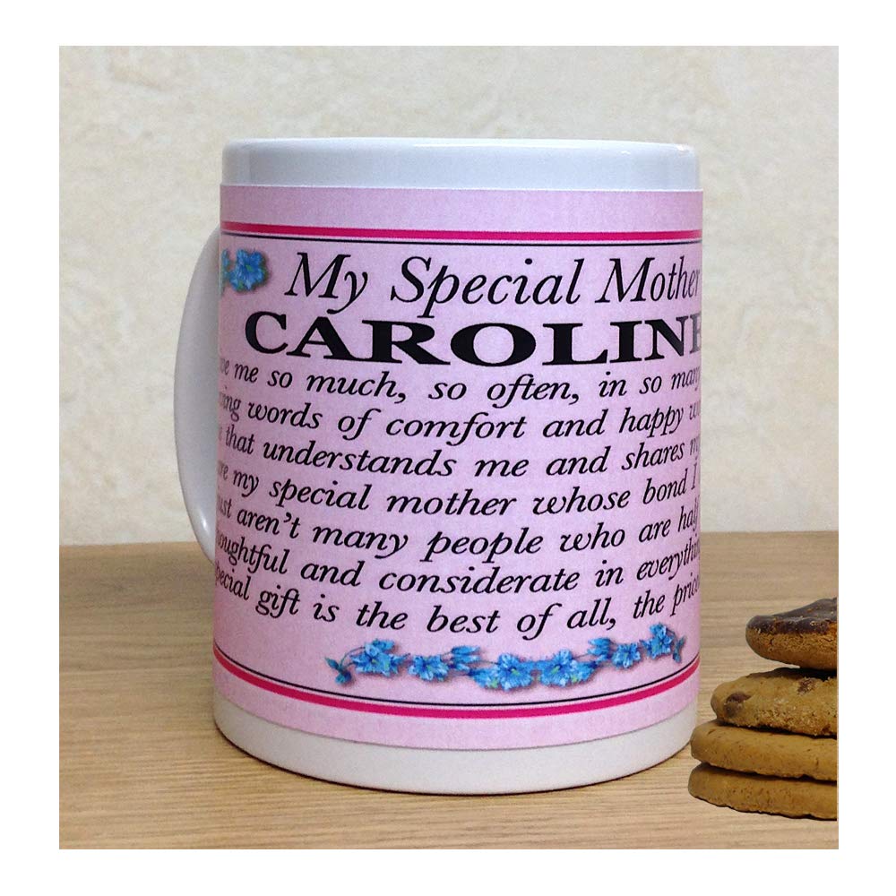 My Special Mother Personalised Poem Verse Gift Mug