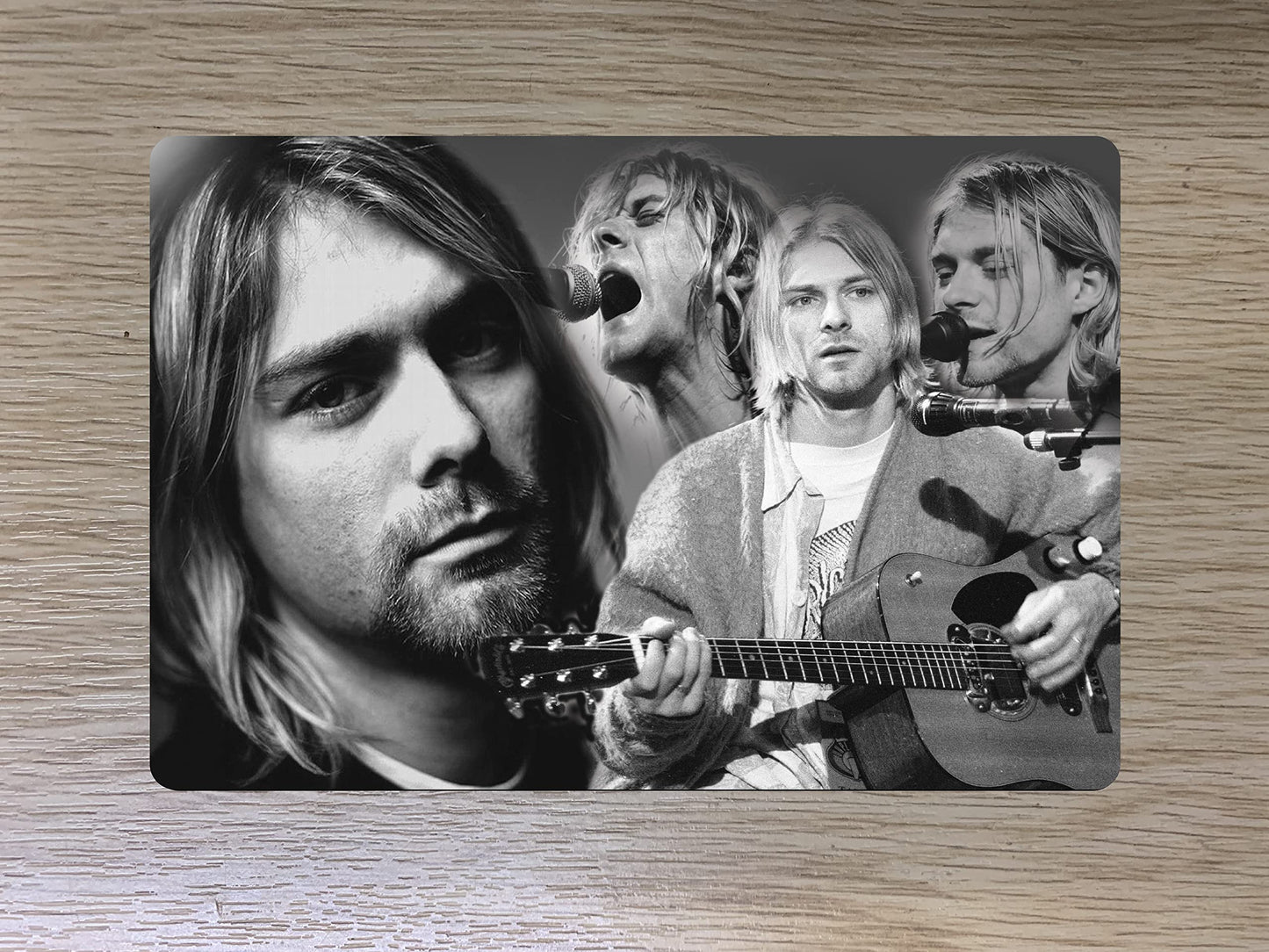 Kurt-Cobain Music Icon Passport Case Holder Gift