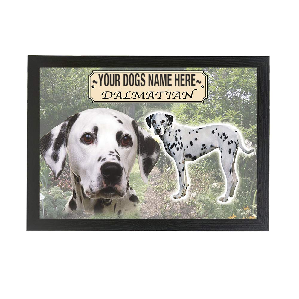 Dalmatian Personalised Dog Breed Gift Lap Tray
