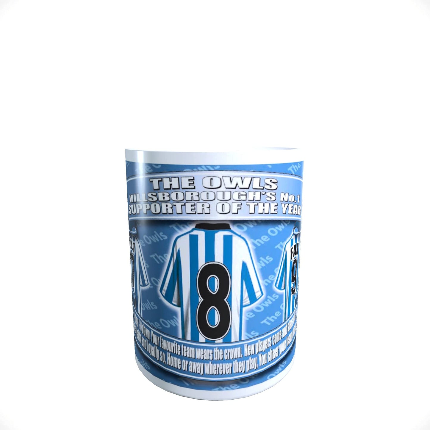 Sheff Wednesday Football Shirt Ceramic Money Box Gift