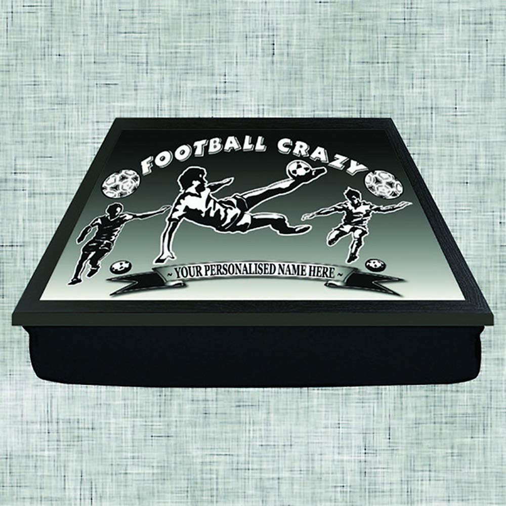 Football Crazy Personalised Lap Tray Gift