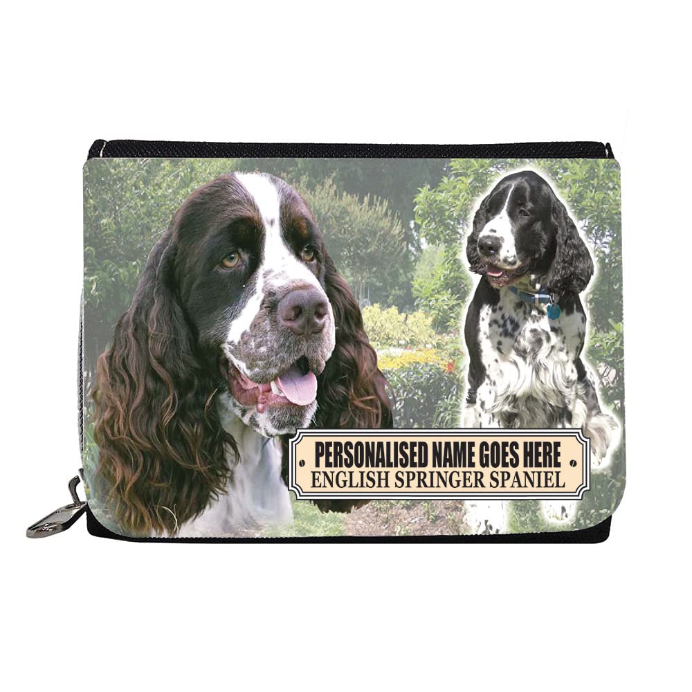 English Springer Spaniel Personalised Dog Breed Gift Purse