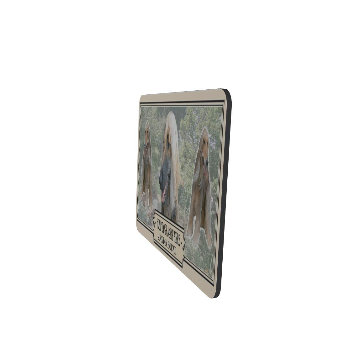 Afghan Hound Personalised Dog Breed Mouse Mat Gift