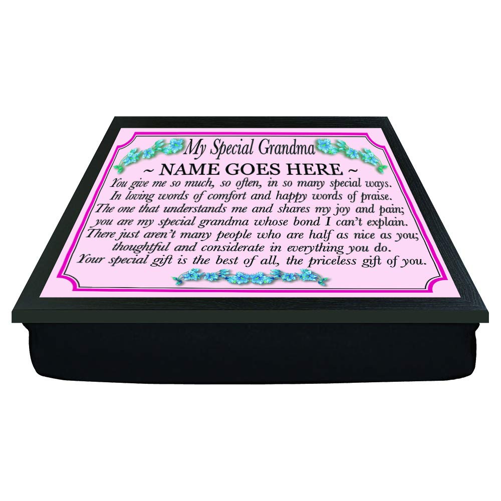 My Special Grandma personalised lap tray gift