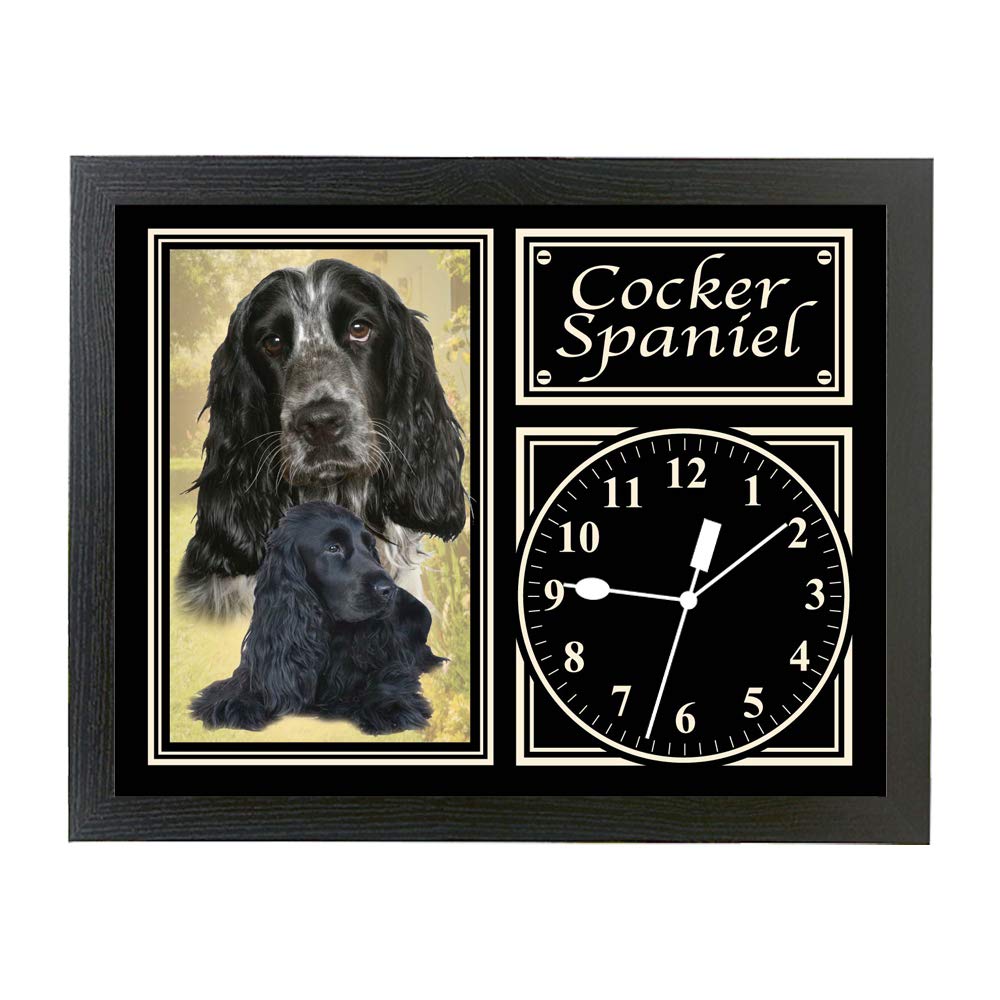 Cocker Spaniel Dog Breed Gift Clock