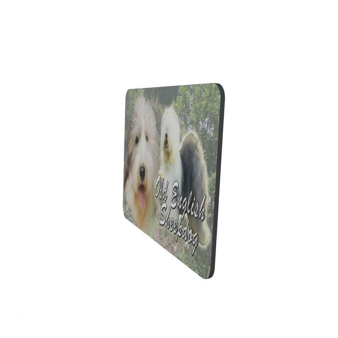 Old English Sheepdog Dog Breed Mouse Mat Gift