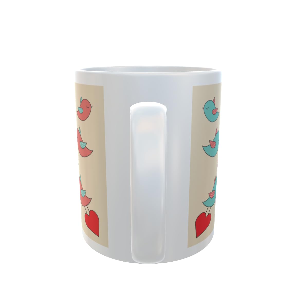 Two Birds Love Heart Forever Valentine's Day Any Occasion Mug Gift