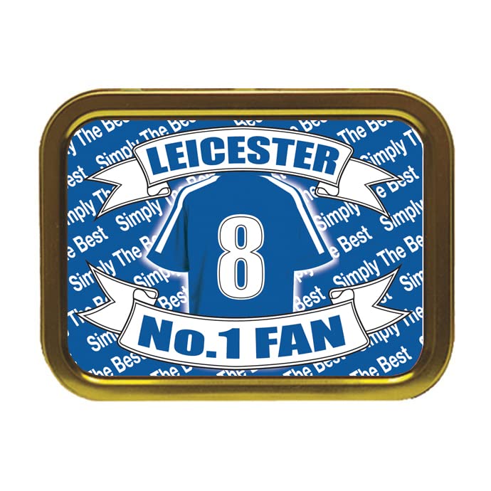 Leicester Football Shirt Personalised Tobacco Storage Tin & Products