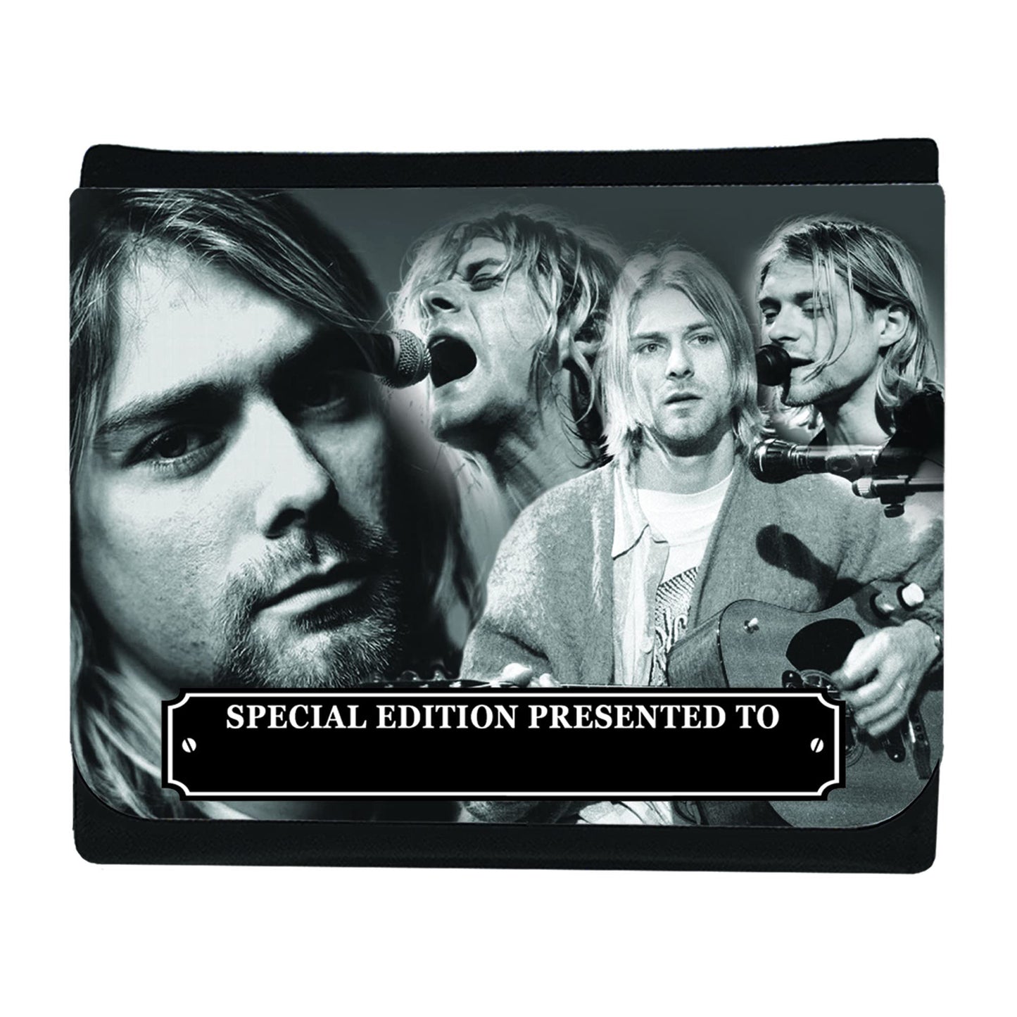 Kurt-Cobain Celebrity Icon Personalised Wallet Gift Kurt