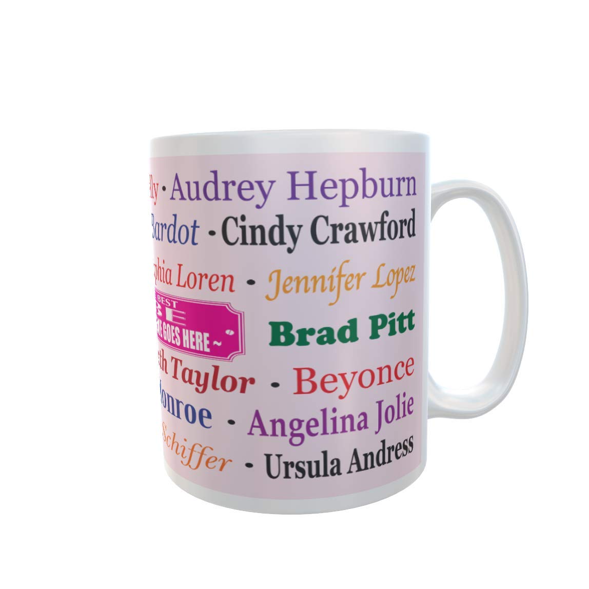Simply The Best Babe Personalised Mug