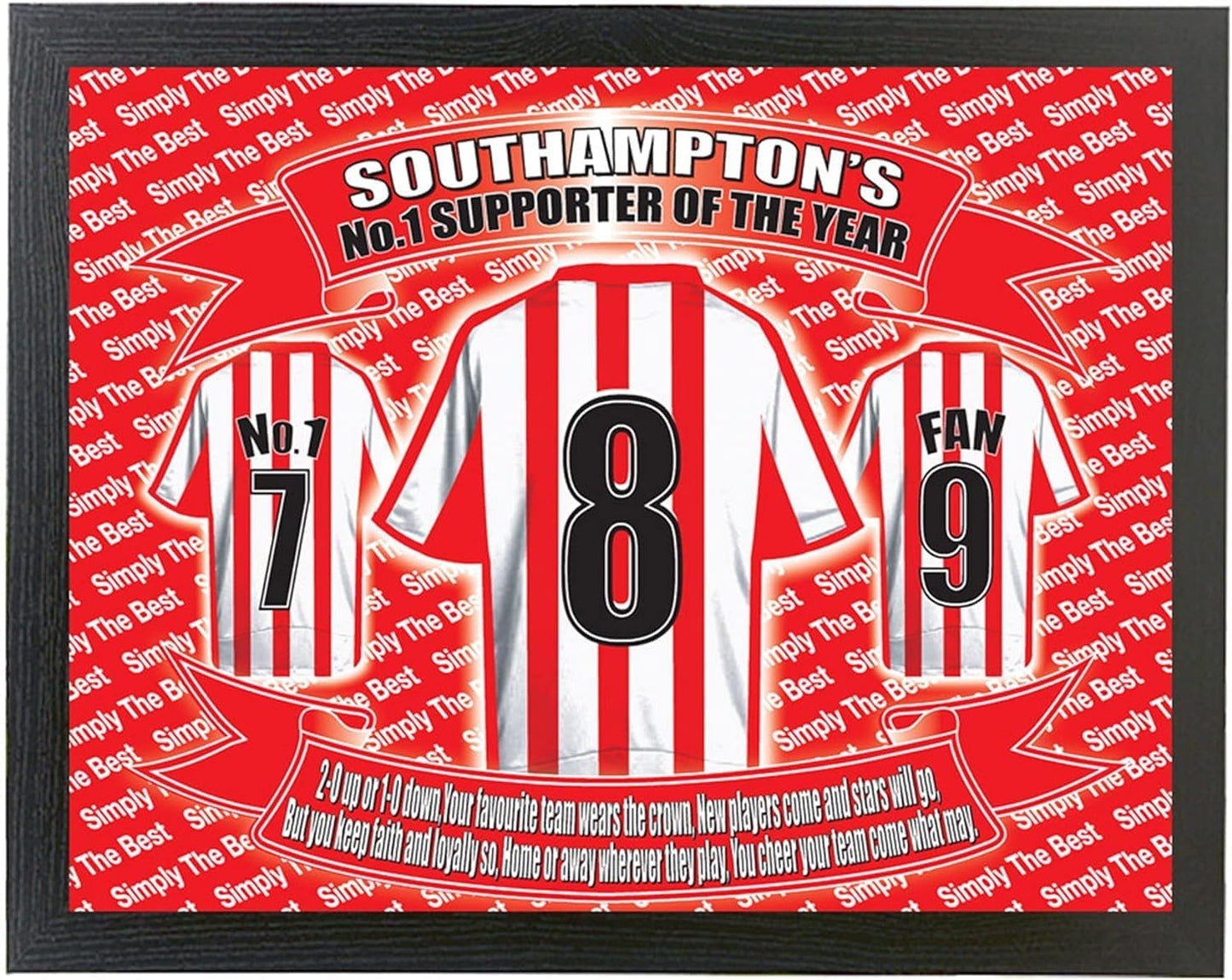 Southampton Football Shirt Lap Tray And Mug Gift Set, SOUTHAMPTON- LapMugGiftSet_000