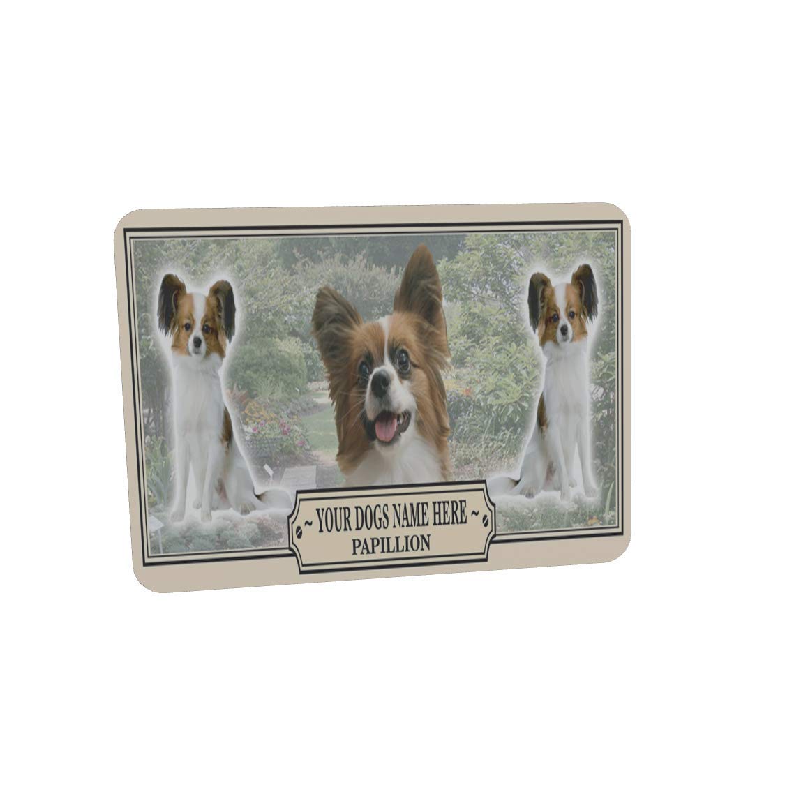 Papillon Personalised Dog Breed Mouse Mat Gift
