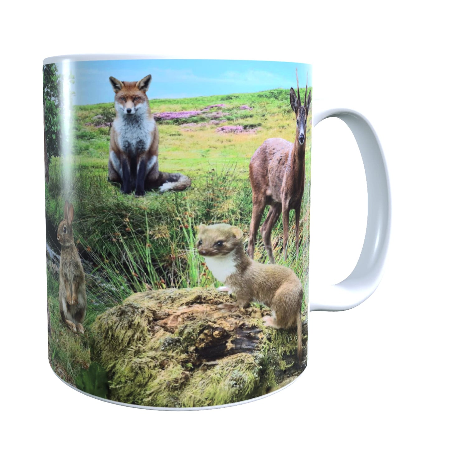 British Countryside Wildlife Animals Mug Gift