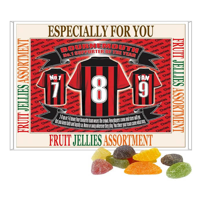 Bournemouth Football Shirt Gift Boxed Sweets