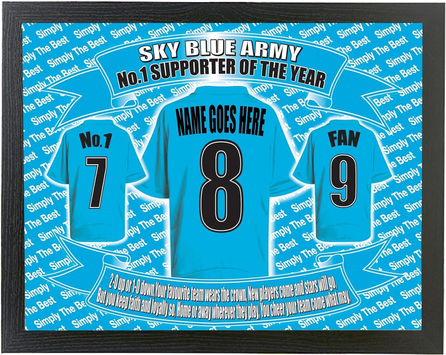 Coventry Football Shirt Personalised Lap Tray And Mug Gift Set, COVENTRY- PERSLapMugGiftSet_000