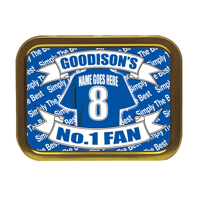 The People's Club Football Shirt Personalised Tobacco Storage Tin & Products