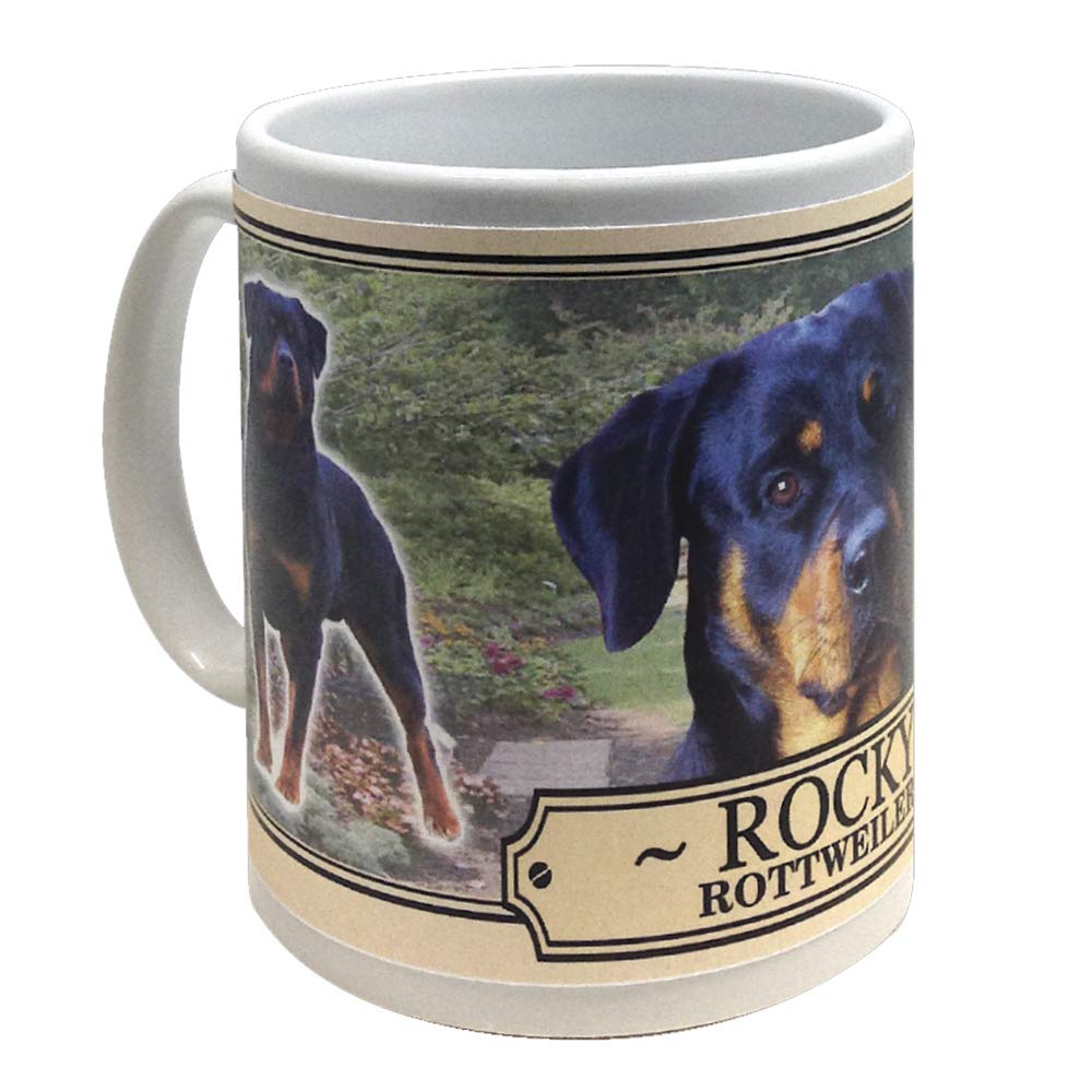 Rottweiler Personalised Dog Breed Gift Mug