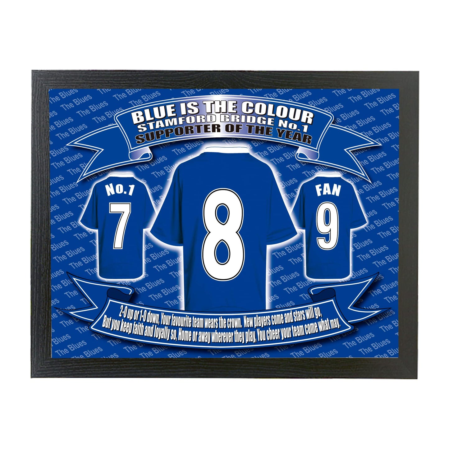 The Pensioners Football Shirt Lap Tray Gift