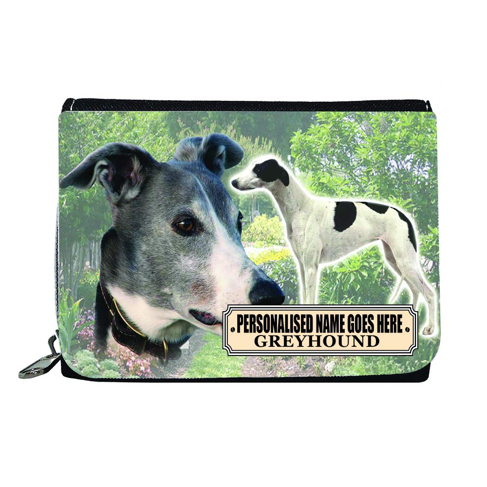 Greyhound Personalised Dog Breed Gift Purse