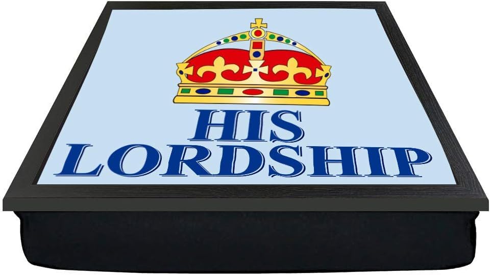His Lordship Lap Tray and Mug Gift Set