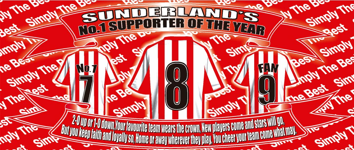 Sunderland Football Team Shirt Mug Gift with Chocolate Footballs