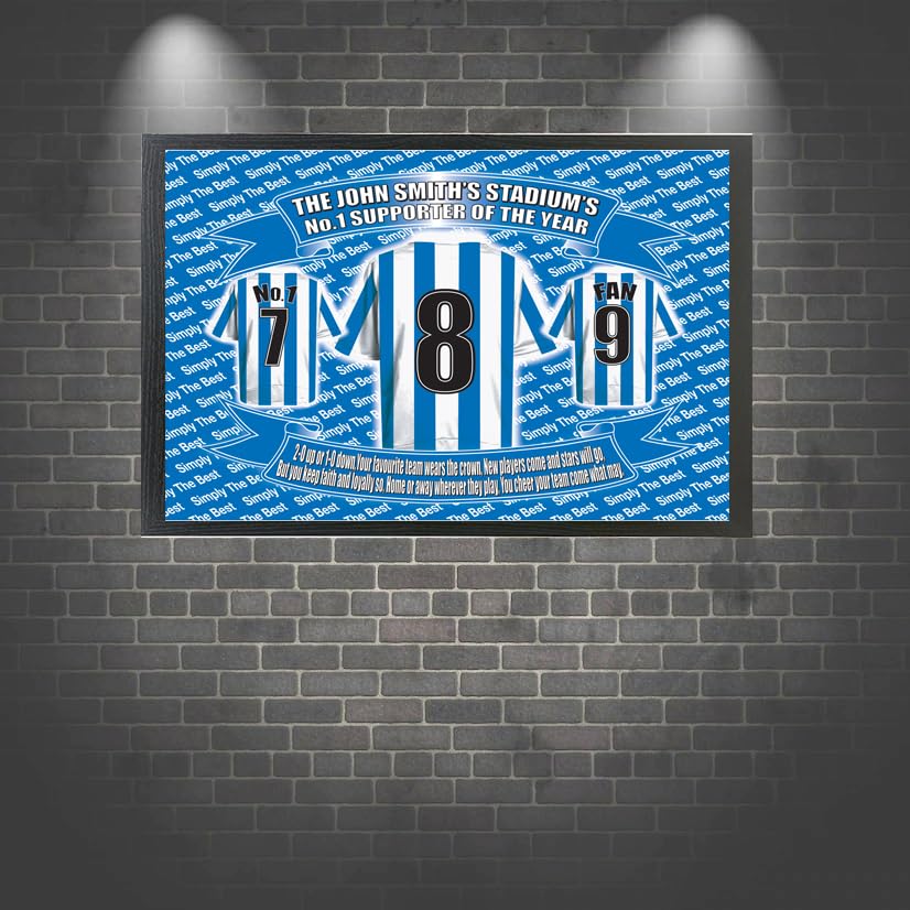 Huddersfield Football Shirt Picture Gift