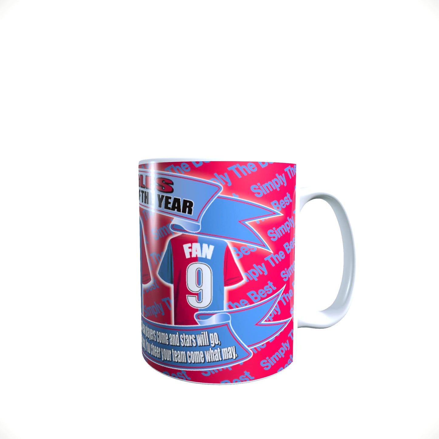Crystal Personalised Football Shirt Lap Tray And Mug Gift Set