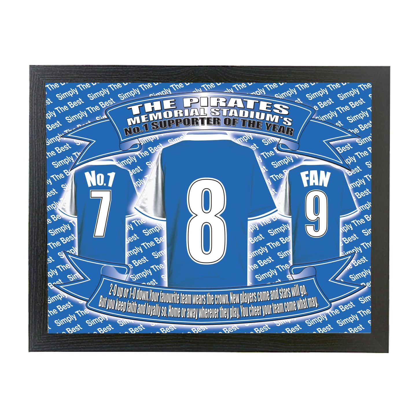 Bristol R Football Shirt Picture Gift