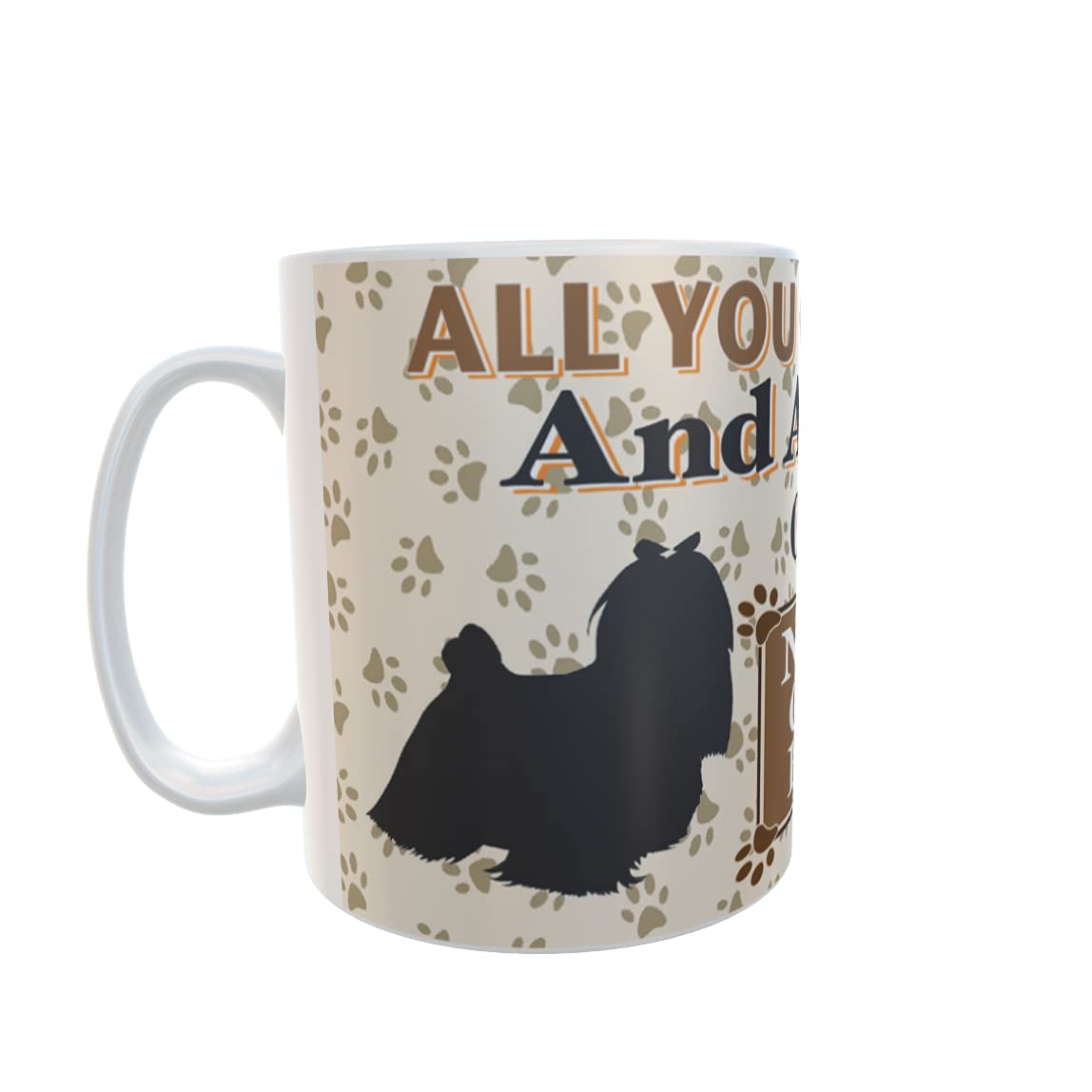 All You Need is Love and a Maltese Dog Personalised Mug Gift