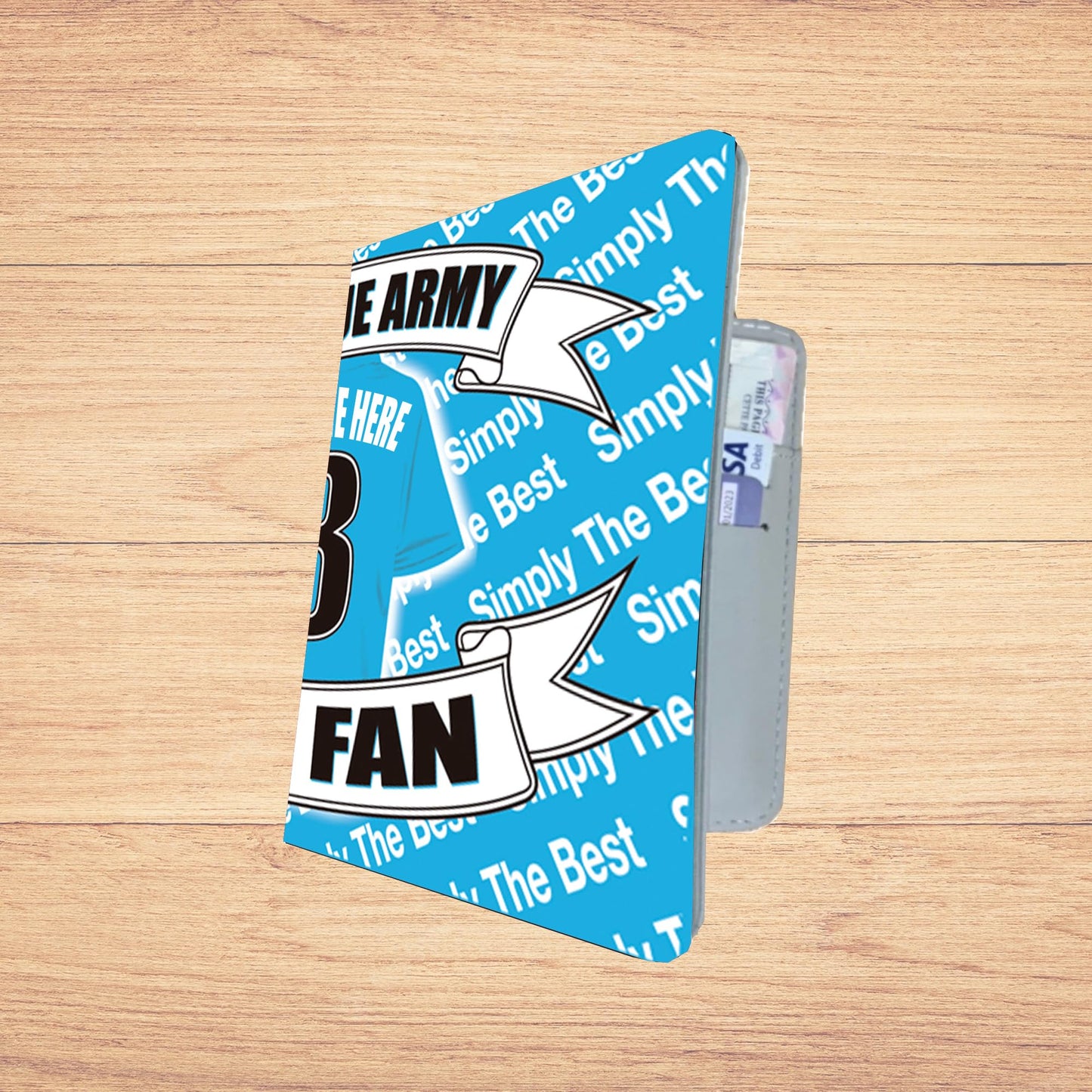 Coventry Football Shirt Travel Personalised Passport Holder Case Gift Present