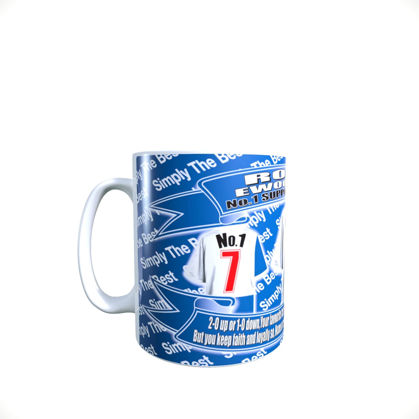 Blackburn Football Shirt Lap Tray And Mug Gift Set