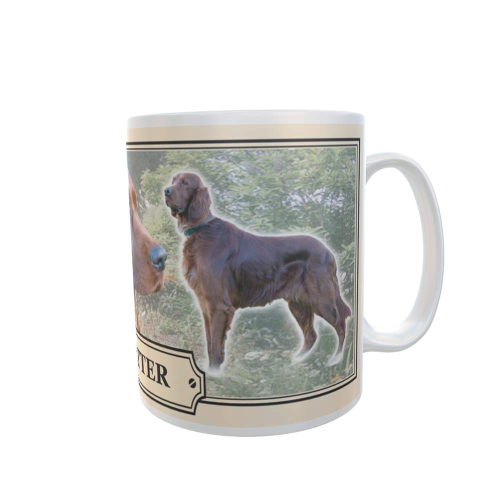 Red Setter Dog Breed Gift Mug with Treats