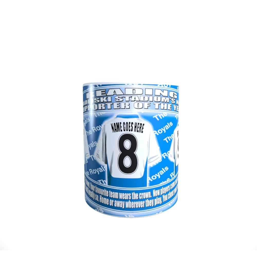 Reading Personalised Football Shirt Lap Tray And Mug Gift Set