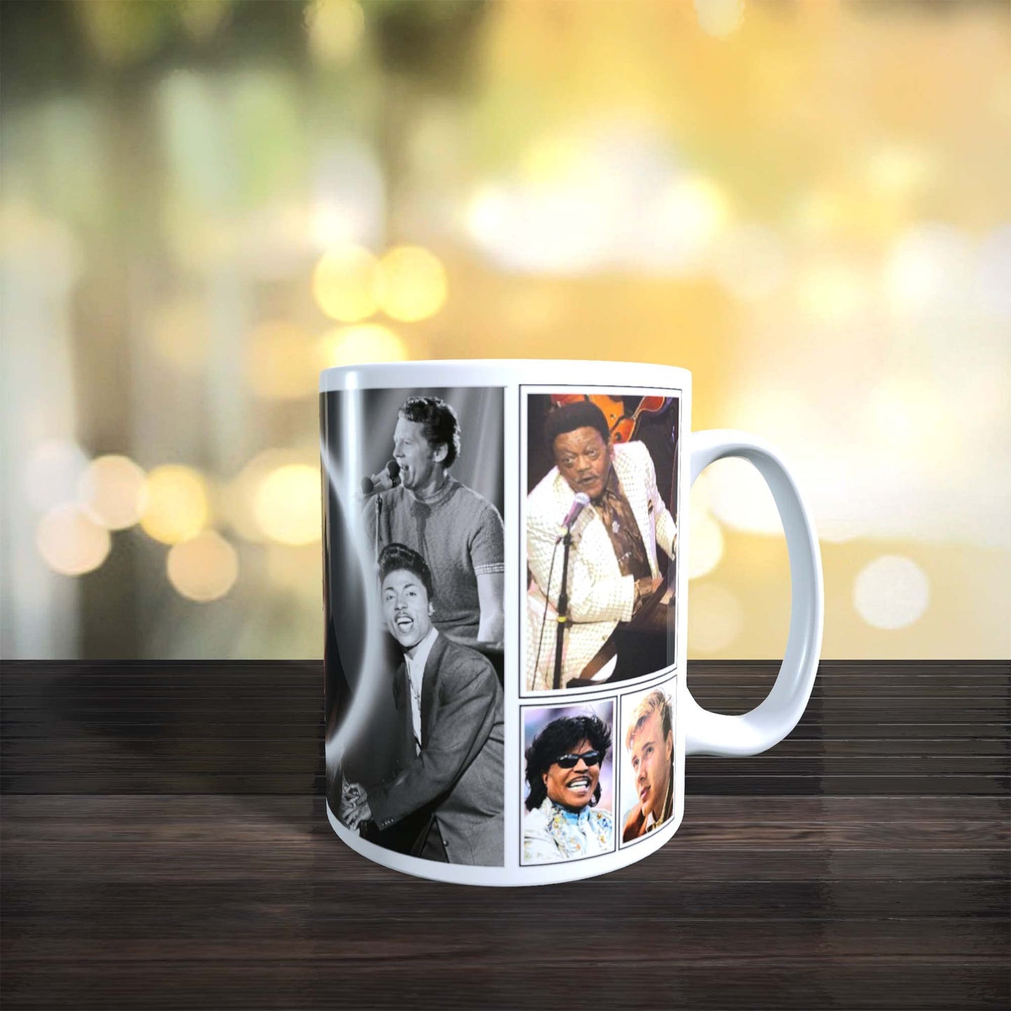 Rock n Roll Greats of 50s & 60s Music Icon Mug Gift