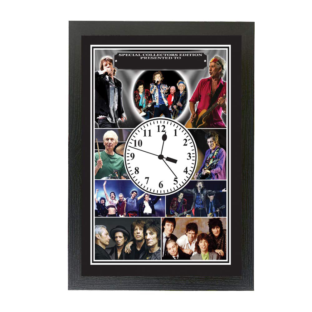 The Rolling Stones Personalised Icon Gift Clock