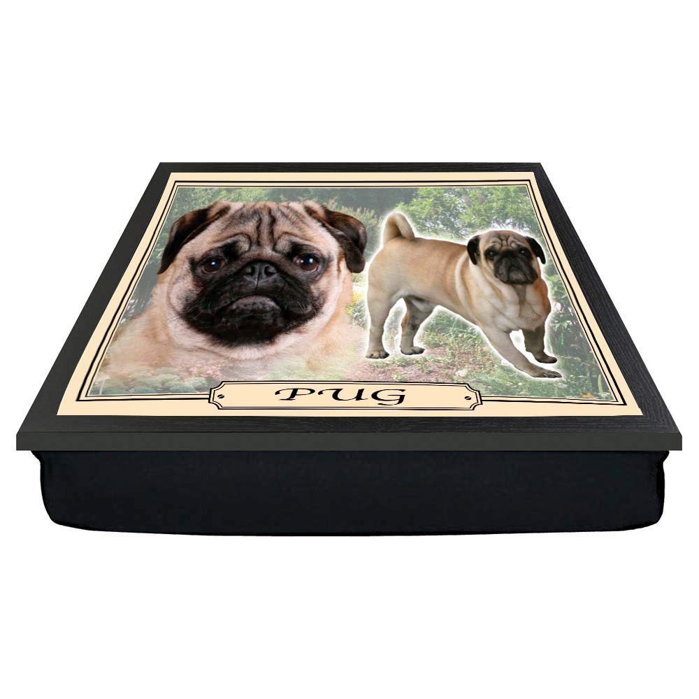 Pug Dog Breed Gift Lap Tray