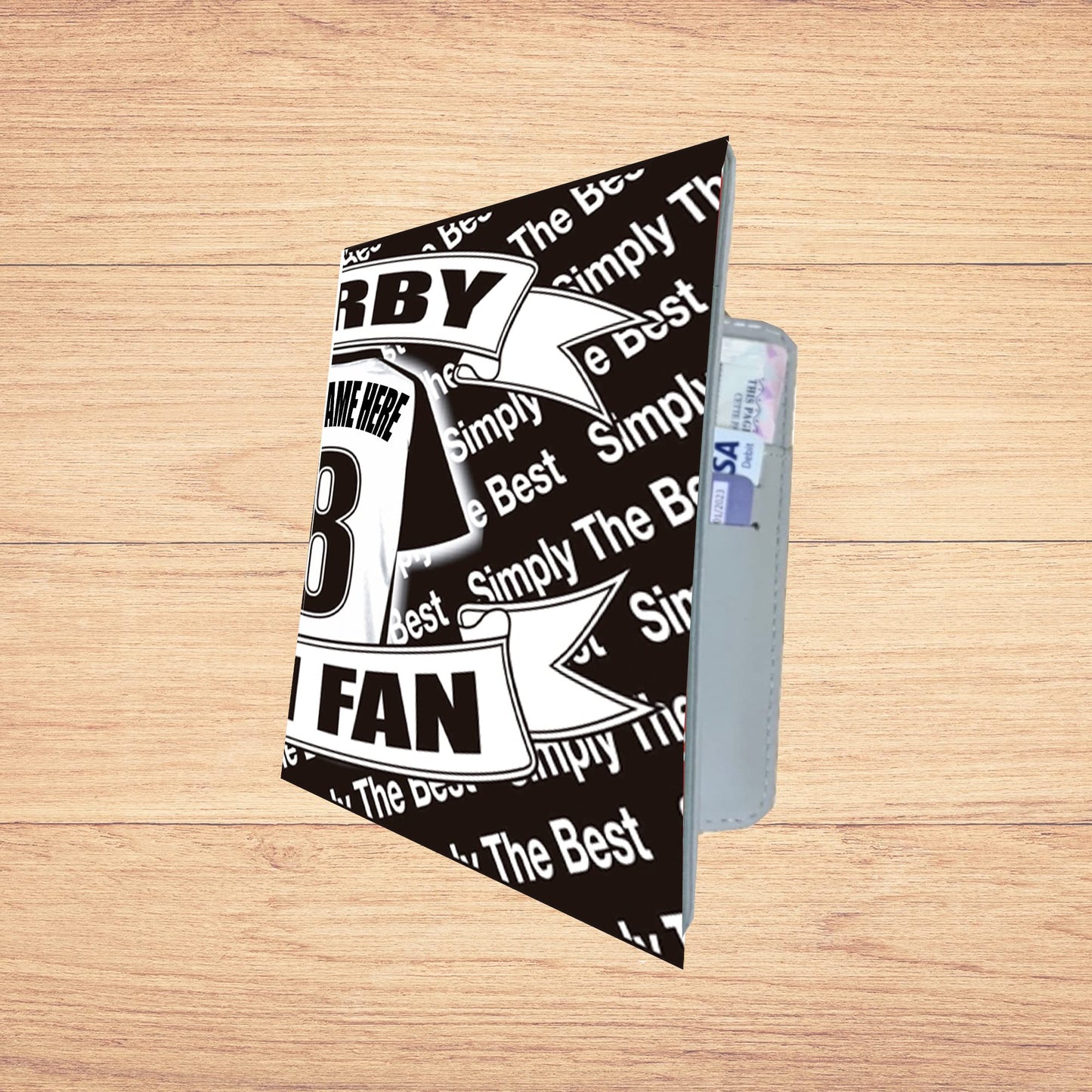 Derby The Rams Personalised Travel Passport Holder Case Gift Present